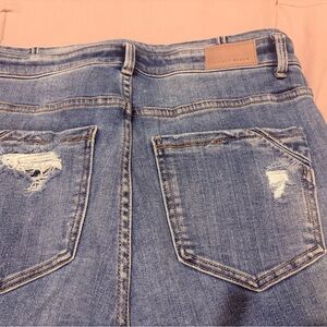 Buckle Blue Distressed Skinny Jeans